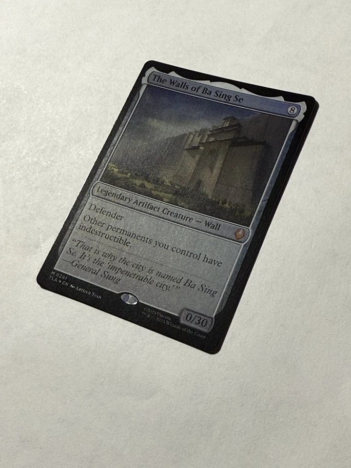 The Walls of Ba Sing Se FOIL TLA 261 Mythic (MTG Avatar 2025) - Image 2 of 4