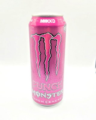 Monster Energy Punch MIXXD United Kingdom Empty Collector Can   Top Closed