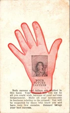 Arcade Card palmistry hand Your future partner