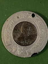 1956 D Penny Keep Me and Never Go Broke