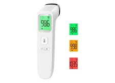 No-Touch Thermometer for Adults and Kids, White Accurate Digital Baby Thermomete