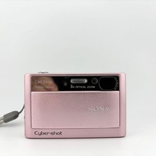 Sony Cyber Shot DSC-T20 Pink Digital Camera 8.1MP 3x Zoom 2.5inch LCD Japanese