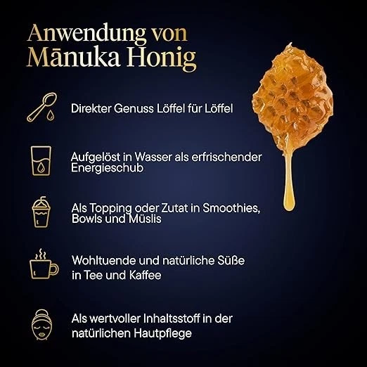 Manuka Health Manuka Honey MGO 550+ 500g Manuka Honey from New Zealand EXP:05/2028 - Image 2 of 4