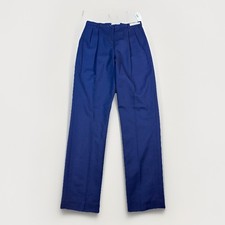 Pendleton Pleated Trouser Midnight Blue Virgin Wool Size Women s 4