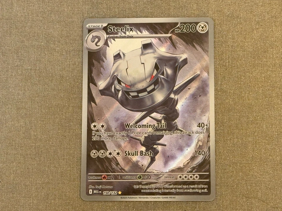 Steelix 150/132 Secret Rare Secret Wonders Pokemon Card - Image 4 of 4