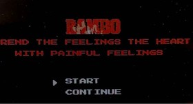 NES Vhtf Box Theory Postcard Included Rambo / Fc Software JPN Vintage Limited Ed