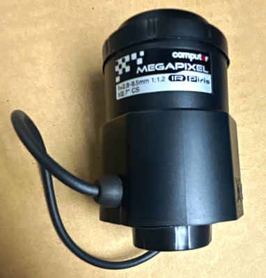 Computar Megapixel 2.8-8.5mm f/1.2 IR P-Iris CS Mount CCTV Lens H2Z7CS