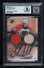 BAS 2000-01 SPx Winning Materials John LeClair #jl BGS Authentic Auto ow6