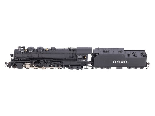 Broadway Limited 85 HO Santa Fe 2-10-4 Steam Locomotive #3829 w/DCC & Sound NIB - Picture 6 of 12