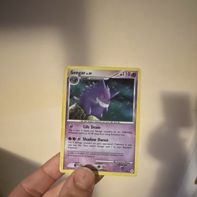 Pokemon Gengar 27/130 Diamond & Pearl Rare Regular Non-Holo English 110 HP 2007