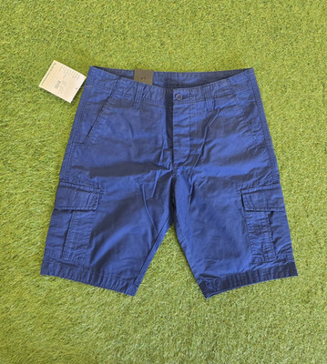 Peak Performance Gramby Cargo Shorts Waist 32 Men's RRP £ 85 Blue
