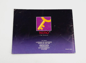 Solomon's Key Nintendo NES-KE-USA manual de instrucciones