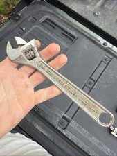 Vintage Craftsman 8" Adjustable Wrench Forged Alloy - Made in USA