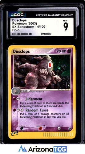 Dusclops graded CGC 9 for sale on eBay