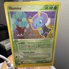 Illumise 38/100 2003 Pokemon EX Sandstorm Non-Holo Vintage Card NM
