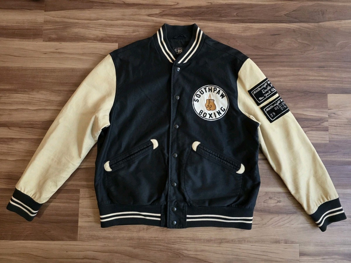 Double RL (RRL) Southpaw Boxing Varsity Jacket- Size Large | eBay