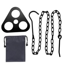 Brand New Hanging Tripod 117g Length 85cm Multifunction Stainless Steel