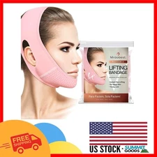 Reusable V-Line Facial Slimming Strap: Double Chin Reducer for Youthful Look