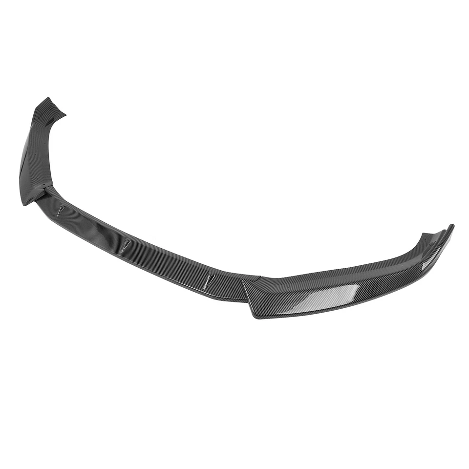 Alerón labial delantero parachoques aspecto carbono para Audi A4 A4 Quattro S4 S-Line 2017-2019 Foto 4 de 4