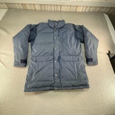 Vintage The North Face Down Jacket Mens Large Blue Puffer Made USA 70s Ski Snow