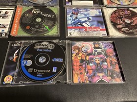 Sega Dreamcast Game Lot 23 Games In Cases Tomb Raider Phantasy Star THPS & More!