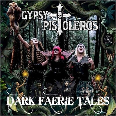 GYPSY PISTOLEROS - DARK FAERIE TALES NEON GREEN WITH BLACK SPLATTER - - F72z