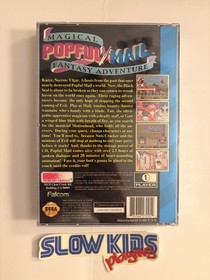 Popful Mail Sega CD CIB Complete W Manual Reg card Tested Working