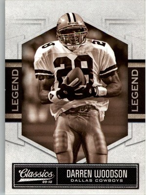 2010 Classics #213 Darren Woodson /999 - FB