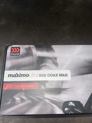 Morel Maximo Ultra 502 5.25 Inch Midrange Speaker Pair