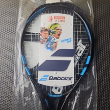 Babolat Comet 23 Tennis Racquet Junior Age 7-9 3 3/4'' Black Blue W Cover