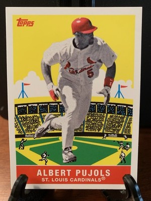 2007 Topps Flashback Fridays #FF25 Albert Pujols Cardinals HOF FREE SHIPPING