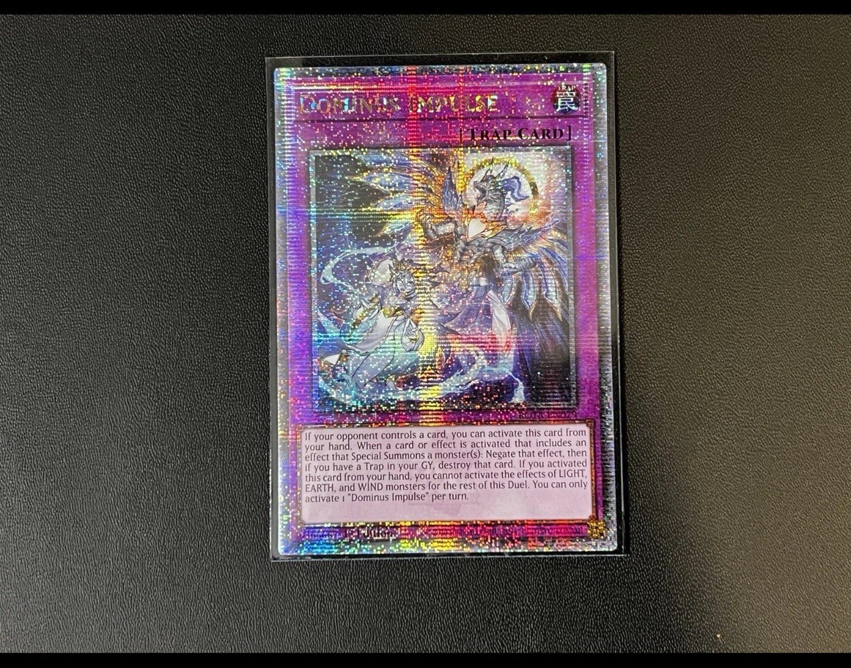 遊戯王 ROTA-EN079 霊王の波動 Dominus Impulse (英語版 1st Edition シークレットレア),Quarter Century Secret RAGE OF THE ABYSS Dominus Impulse (Quarter Century Secret Rare) ROTA-EN079