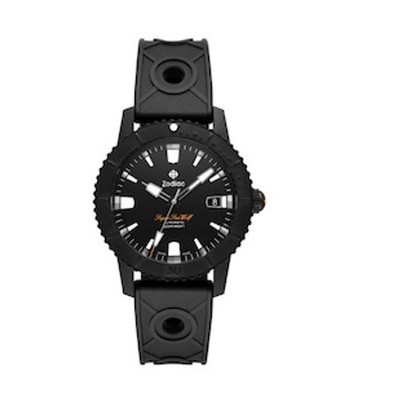 Zodiac ZO9297 Super Sea Wolf Black Compression Automatic Diver Watch 40mm
