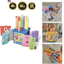 Numberblocks Mathlink Cubes Set Kids Educational Toys Preschool Learning