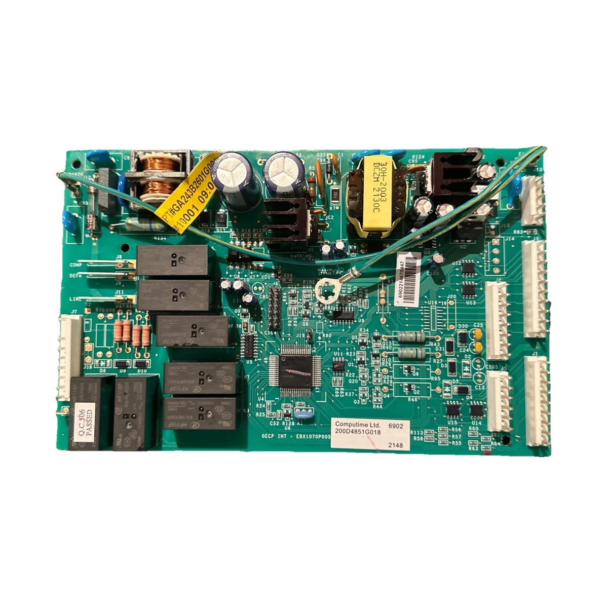 Scheda Controllo Frigorifero GE WR55X38248 197D8501G502 - Usata Ma Funzionante