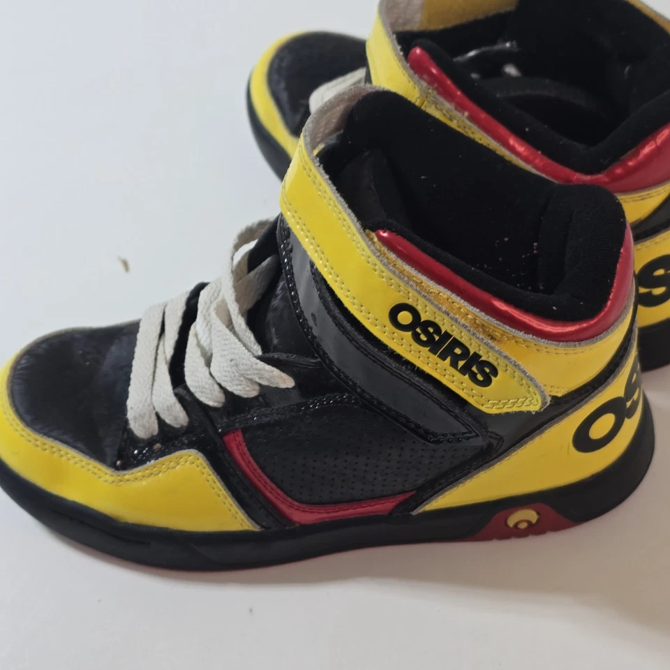 Zapatos de Skateboarding OSIRIS NYC 83 AMARILLO/ROJO/NEGRO TALLA 4.5 Foto 3 de 4