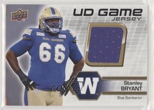 2021 Upper Deck CFL UD Game Jersey Stanley Bryant #UD-SB aw8