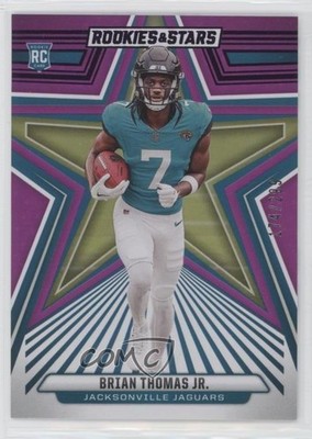 2024 Panini Rookies & Stars Rookies Purple 174/299 Brian Thomas Jr #113 RC 04fu