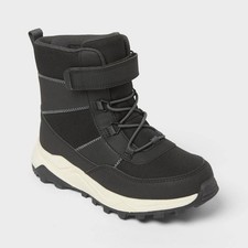 Cat Jack Kids Noah Waterproof Hiker Snow Boots Black Size 5 Toddler