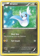 Dratini 81/116 Common Plasma Freeze Pokemon Moderately Played