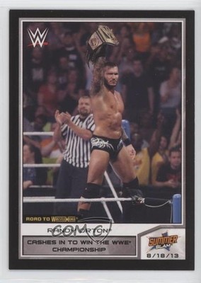 2014 Topps WWE Road to Wrestlemania Randy Orton #34 0g6b