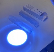 Two Small Torch Light With Three Different Lights And Laser Light With Designs