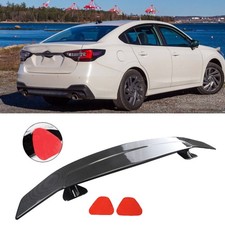 46gt Style Rear Trunk Lip Spoiler Wing For Subaru Legacy Carbon Fiber Style