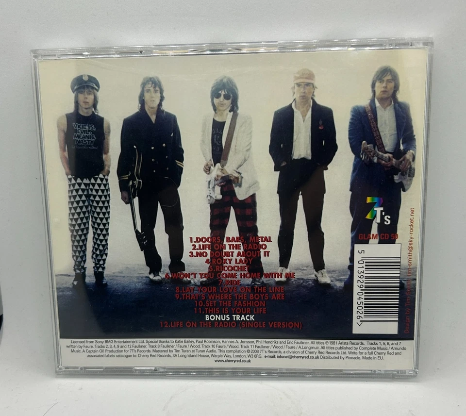 The Rollers "Ricochet" CD/RARE upc# 5013929045026 (Bay City Rollers) - Imagem 2 de 3