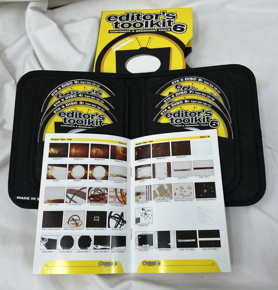 Digital Juice DVD Editor’s Toolkit Lot - 6,7,8,9,10 Corporate Christmas Wedding - Image 2 of 4