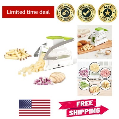 Pro Fry Cutter & Cuber - 3-In-1 Kitchen Tool for Homemade Fries and Vegetables