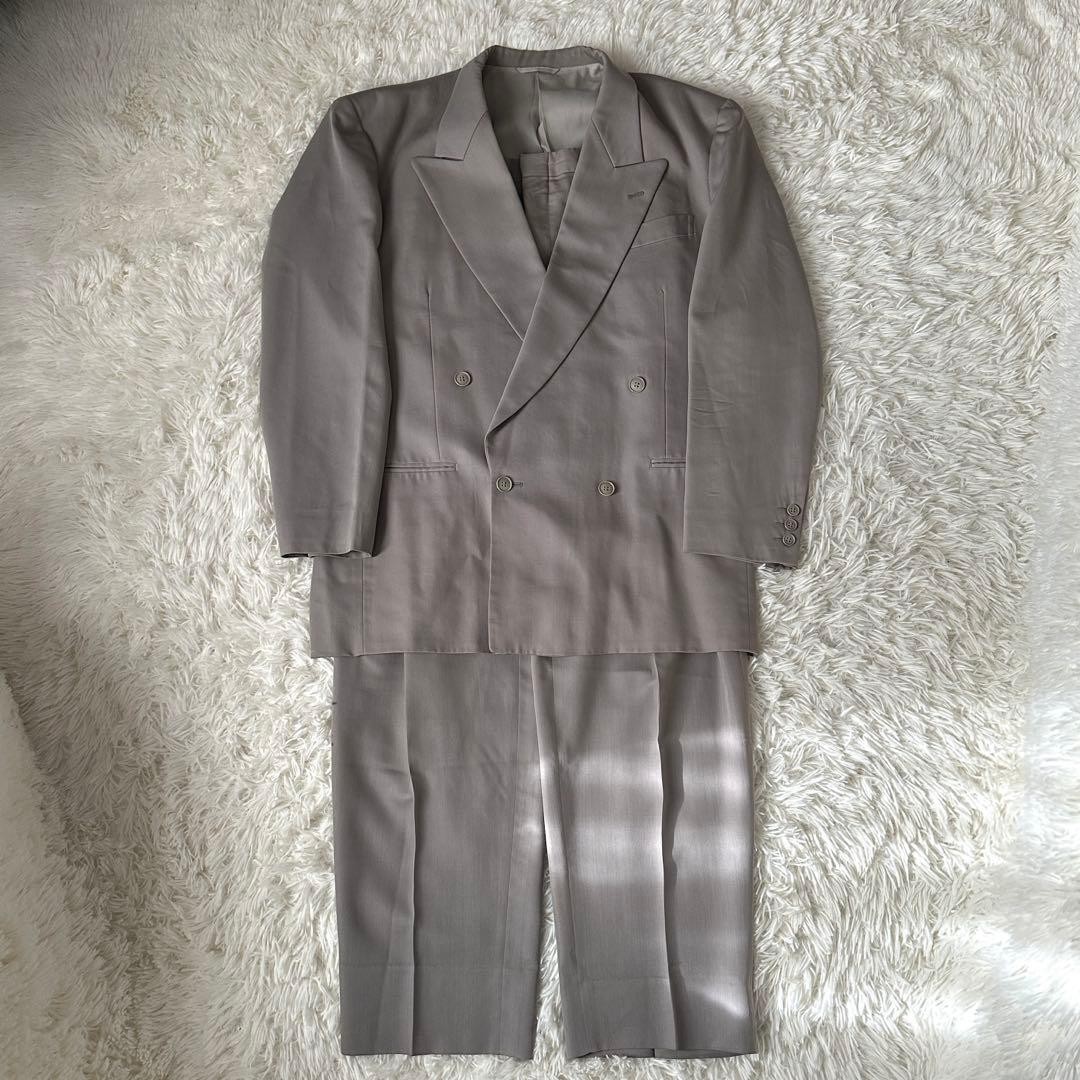Suit setup light gray double L equivalent wide Y2… - image 2