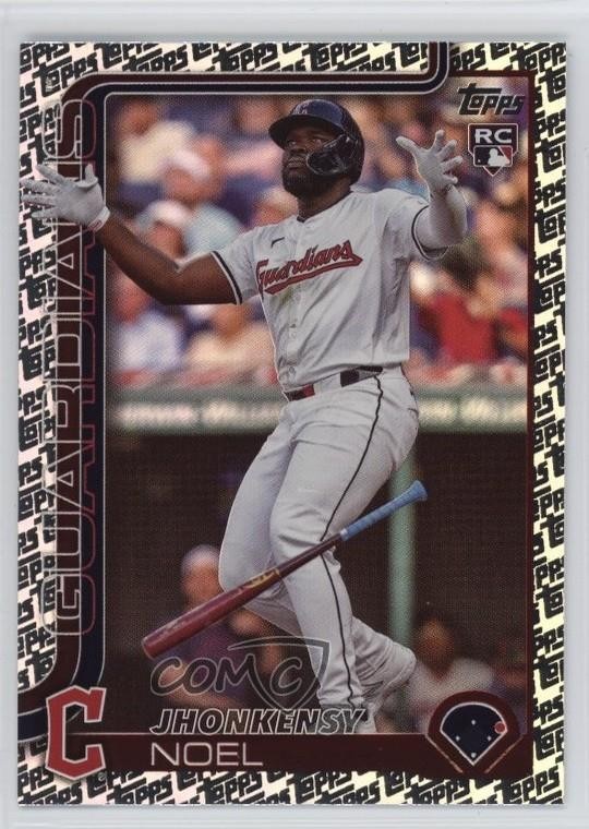 2025 Topps Series 1 Topps Foil Pattern Jhonkensy Noel #24 1t31