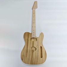 Electric Guitar Neck Body Set Paulownia Body Maple Neck 21 Frets Maple