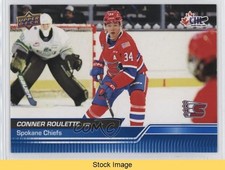 2023-24 Upper Deck CHL Blue Conner Roulette #1 READ 0w2n